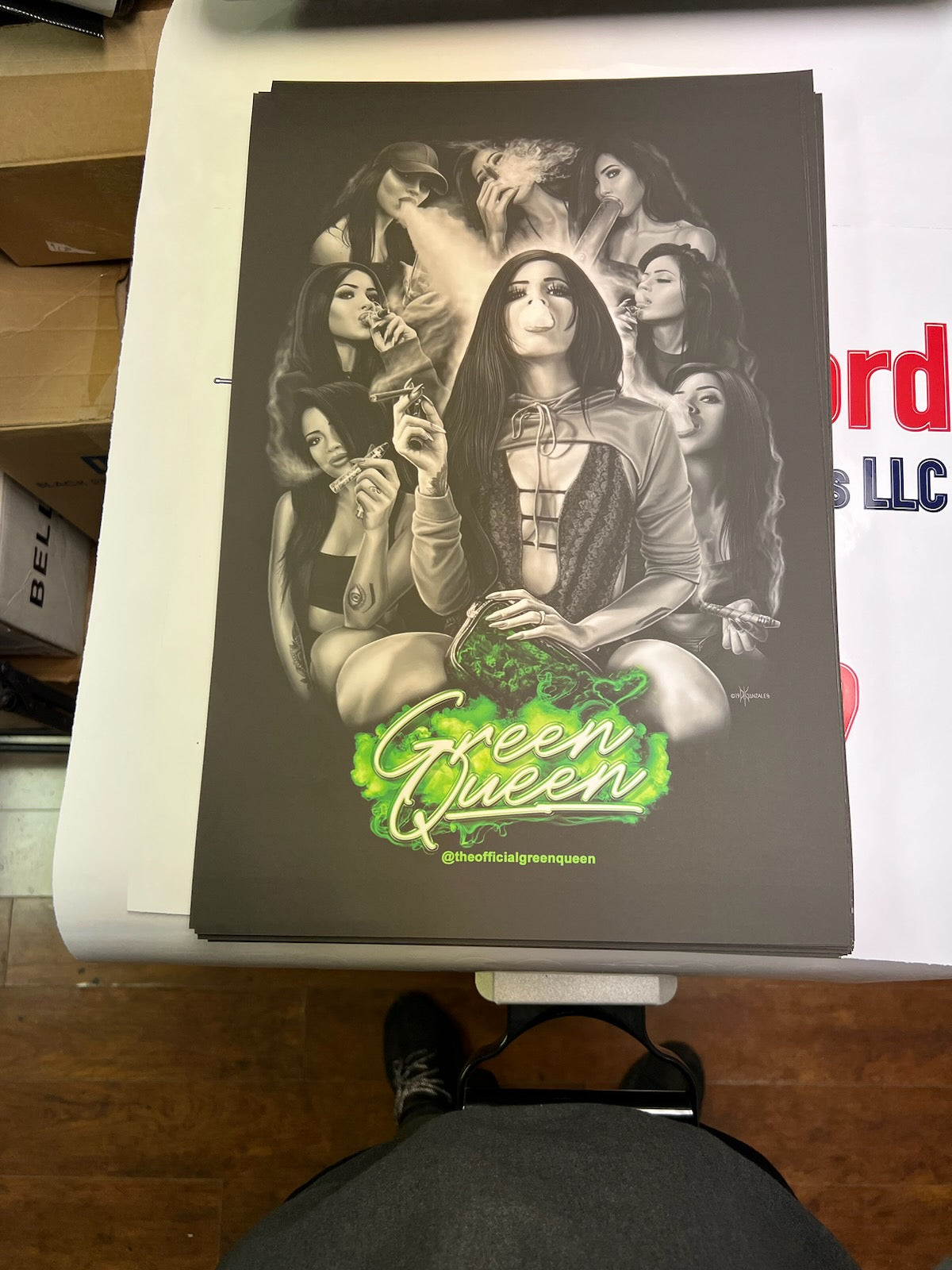 Blk & Wht DGA Poster